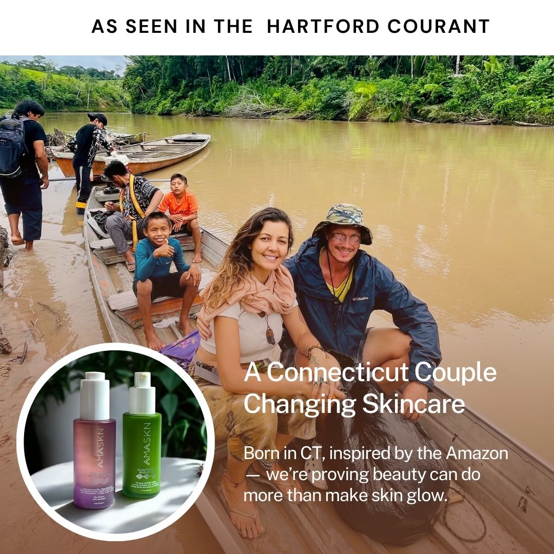 From Connecticut to the Amazon: Our Story in the Hartford Courant - AmaSKN Beauty