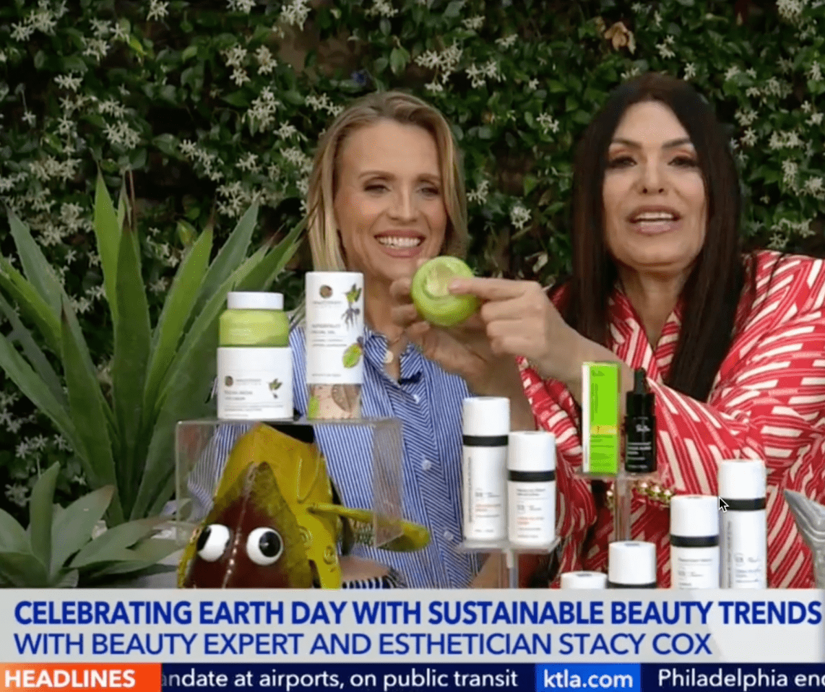 We made our TV debut on Earth Day and we couldn't be more proud - AmaSKN Beauty
