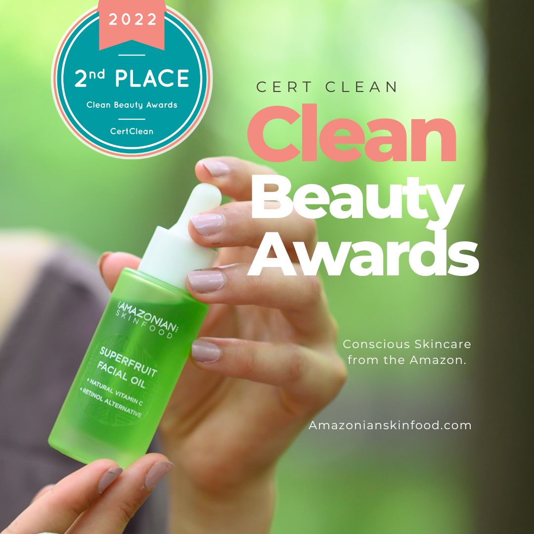 Superfruit Facial Oil Announced as a Top-Performing product in 2022 Clean Beauty Awards