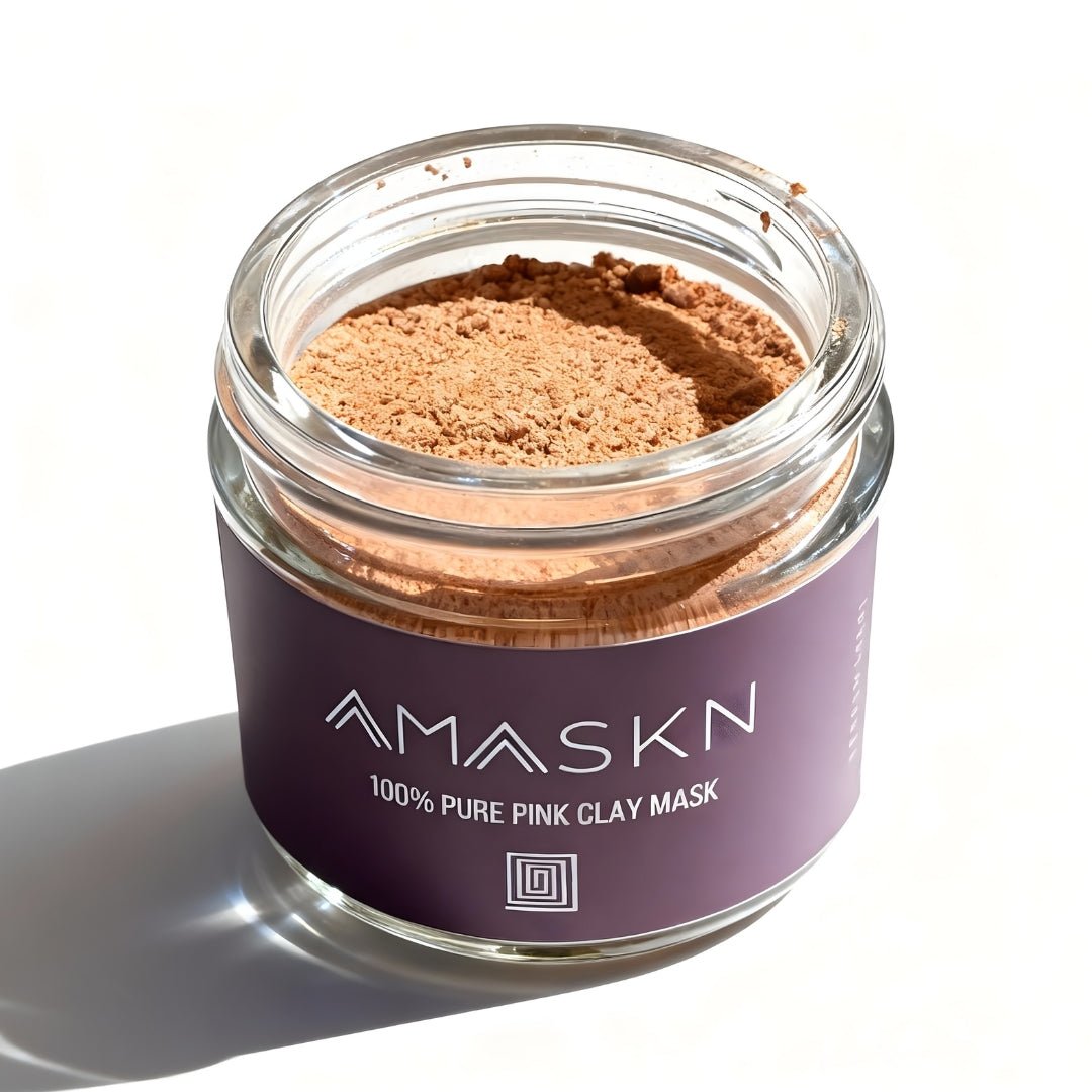 100% Pure Brazilian Pink Clay Mask Powder | | AmaSKN Beauty