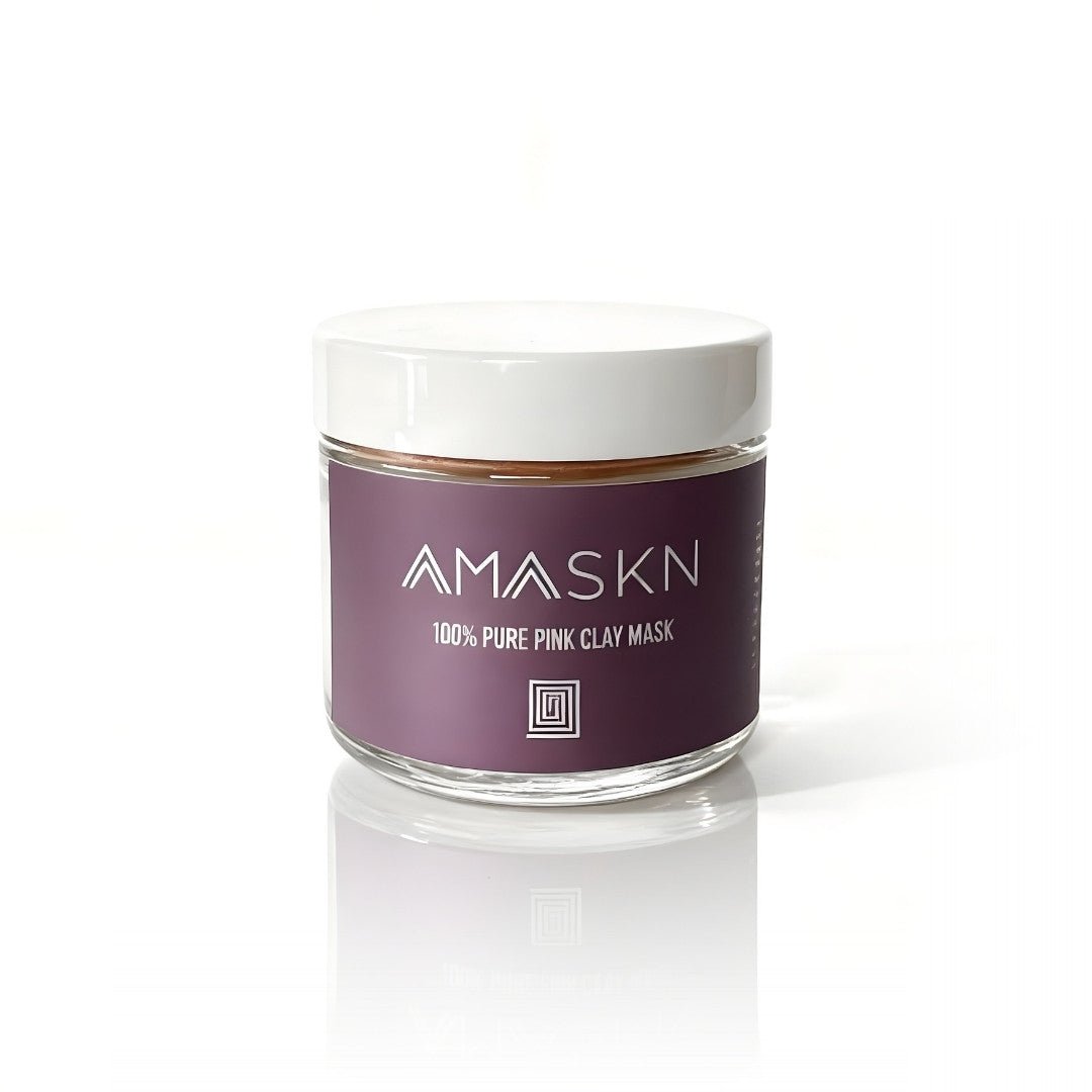 100% Pure Brazilian Pink Clay Mask Powder | | AmaSKN Beauty