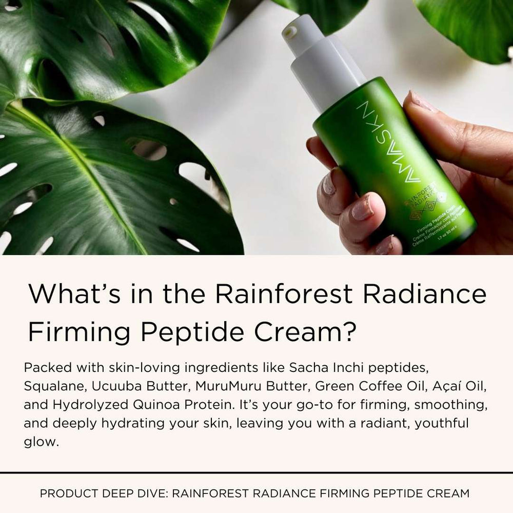 
                  
                    Rainforest Radiance Firming Peptide Face Cream
                  
                