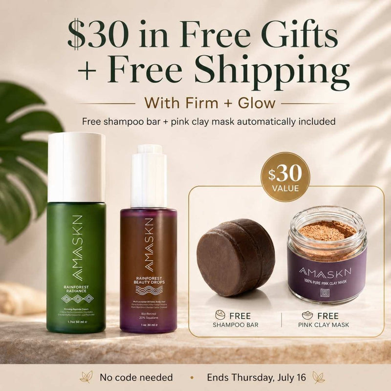 Rainforest Firm & Glow Skincare Set | Skincare Set | AmaSKN Beauty