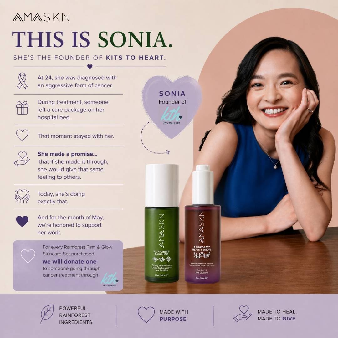 Rainforest Firm & Glow Skincare Set | Skincare Set | AmaSKN Beauty