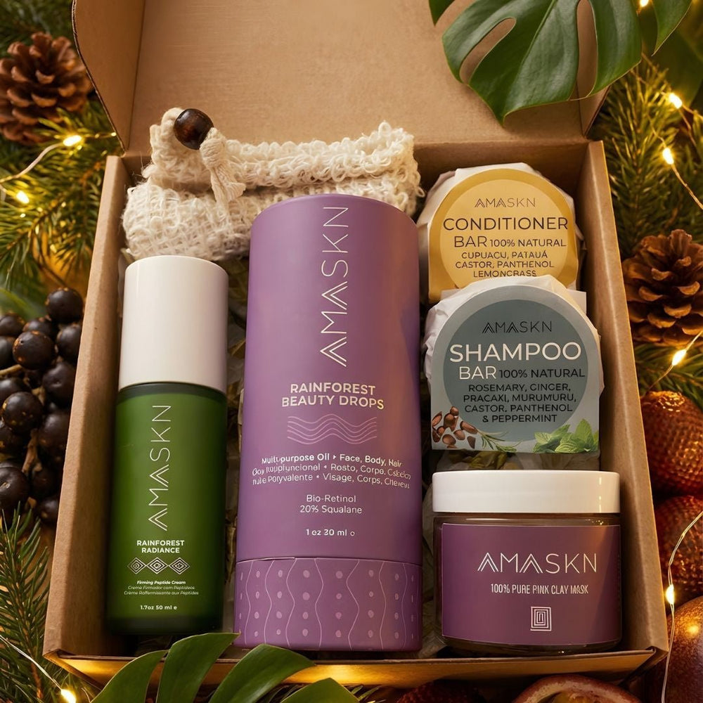 Rainforest Holiday Glow Gift Set (Limited Edition) | | AmaSKN Beauty